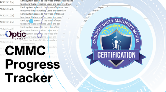 CMMC Progress Tracker